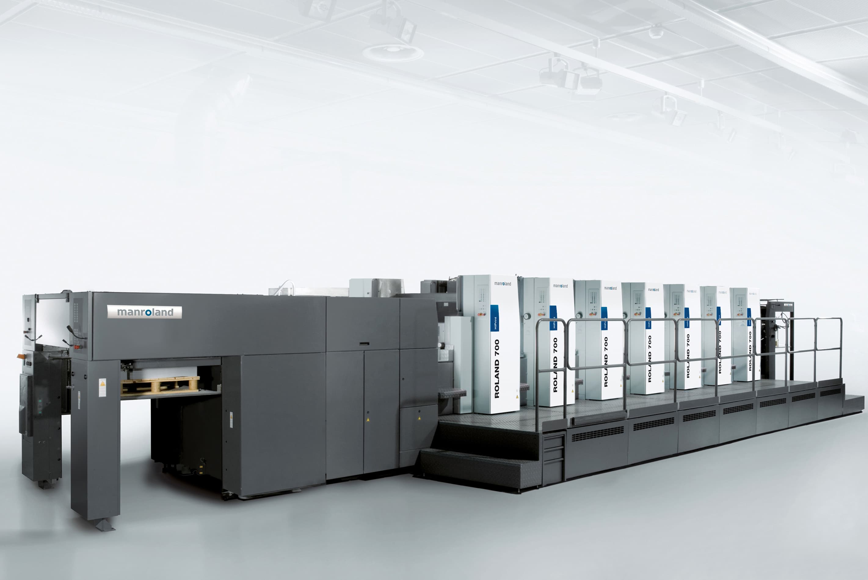 Máquina de impresión offset de Cartonajes Pans