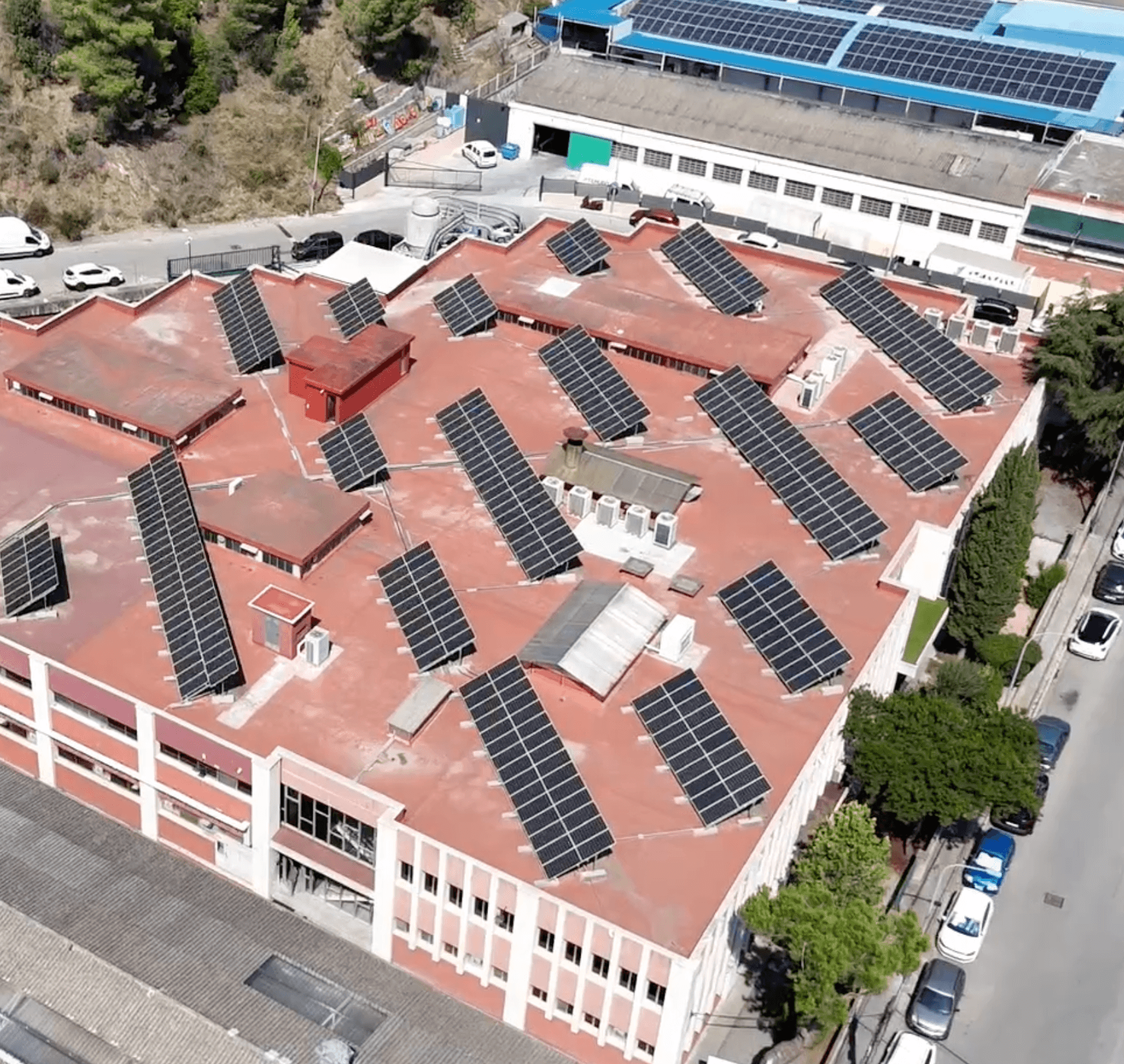 Instalación fotovoltaica de Cartonajes Pans